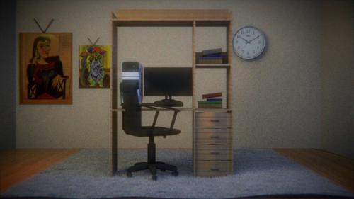 Office Scene Cycles preview image